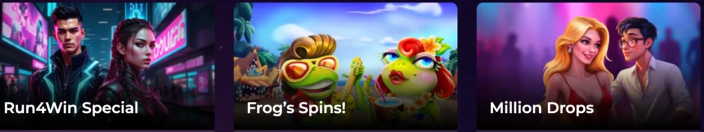 Run4win Tournaments and Lotteries